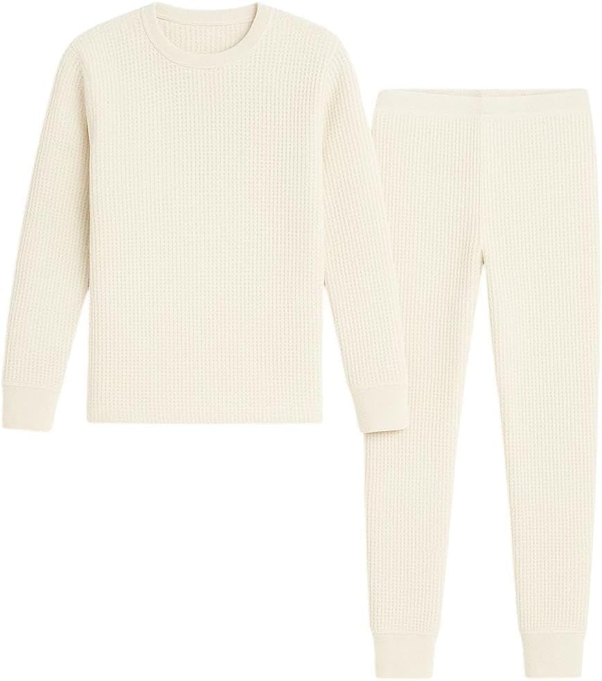 Men’s Thermal Underwear Set – Waffle Knit Base Layer Top & Bottom Long Johns - Image 2