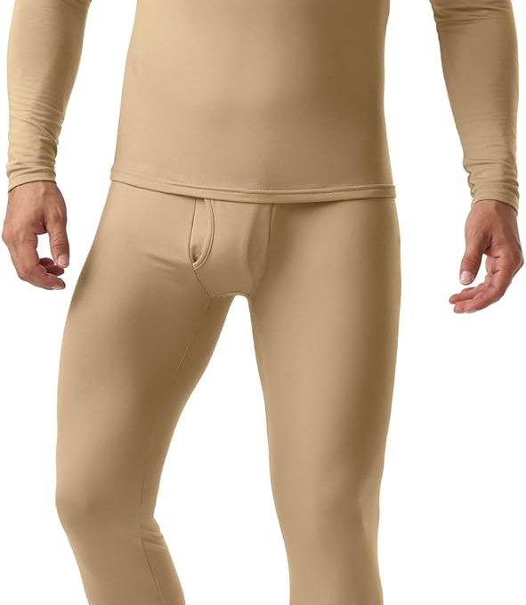 Thermal Underwear for Men Long Johns Thermal Fleece Lined Long Underwear Base Layer Set
