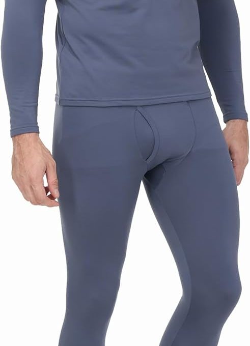 Thermal Underwear for Men Long Johns Base Layer Regular/Tall Top and Bottom Set Pajamas Cold Weather Winter Clothes