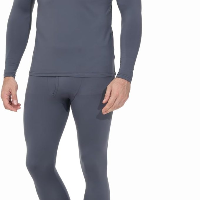 Thermal Underwear for Men Long Johns Base Layer Regular/Tall Top and Bottom Set Pajamas Cold Weather Winter Clothes
