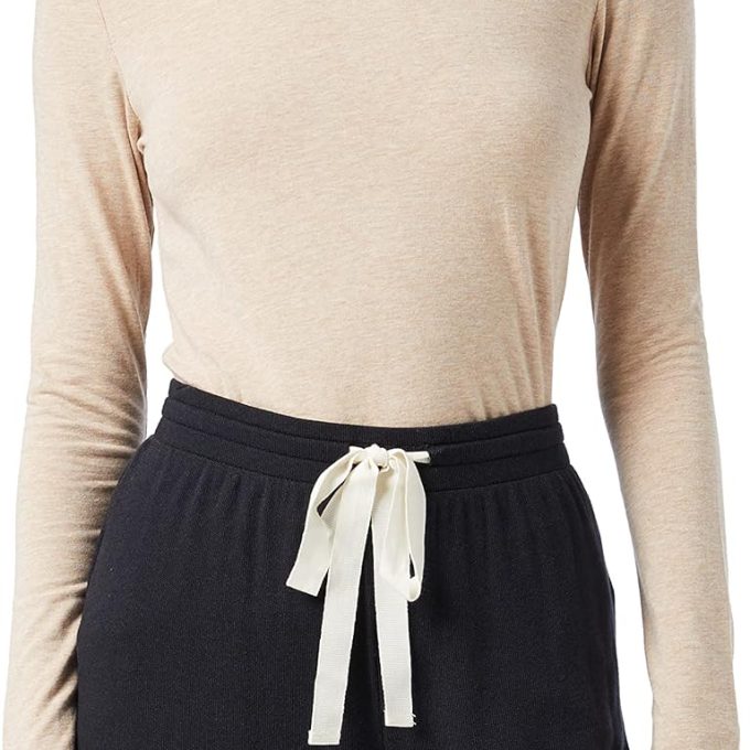 Womens Regular-Fit Long-Sleeve Crewneck T-Shirt (Available in Plus Size)